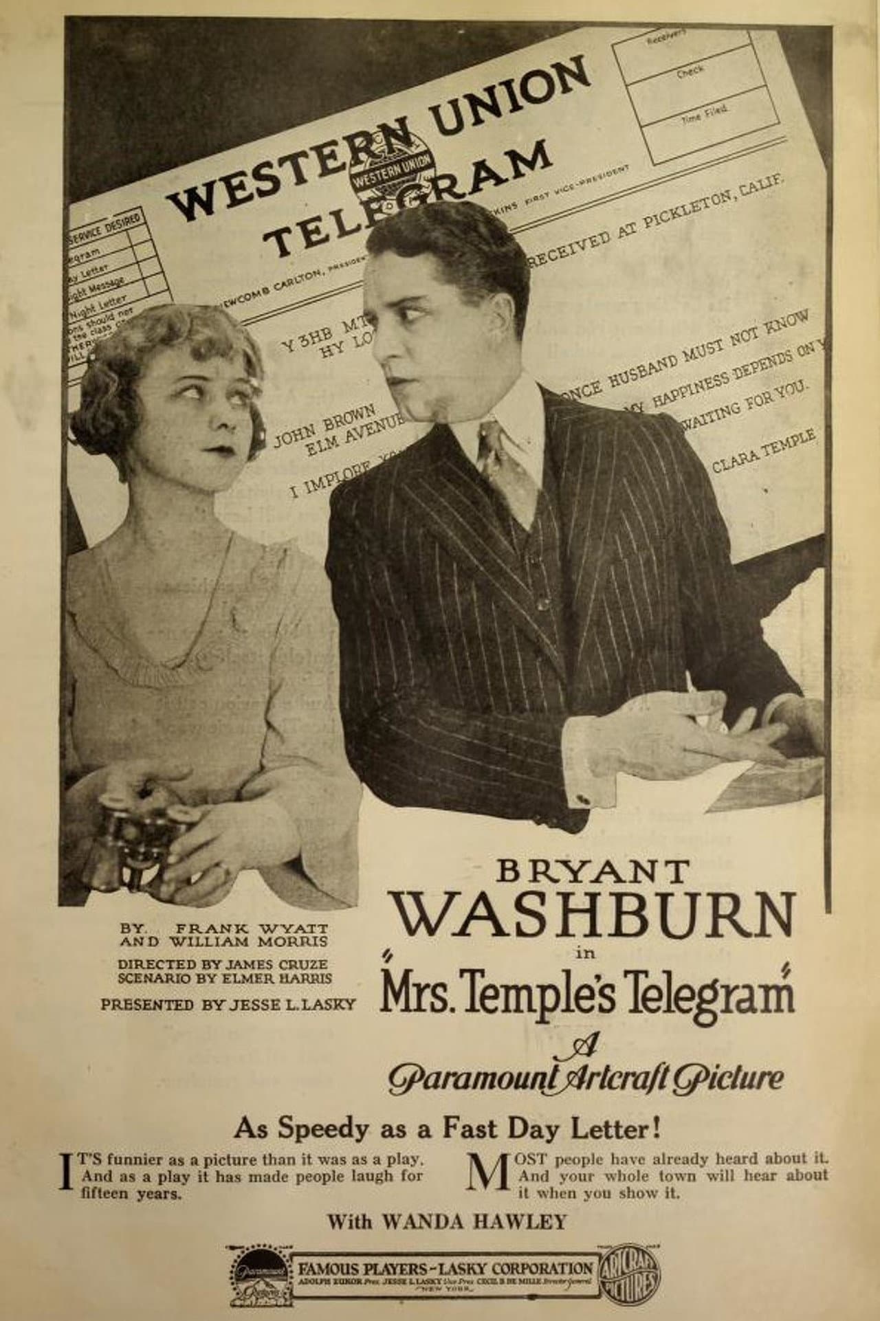 Mrs. Temple's Telegram preview 1