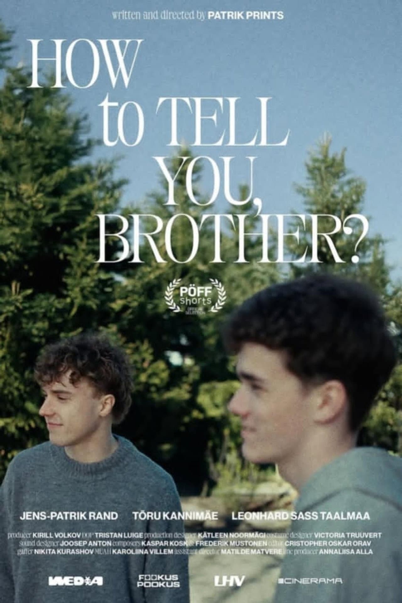 How to Tell You, Brother preview 1