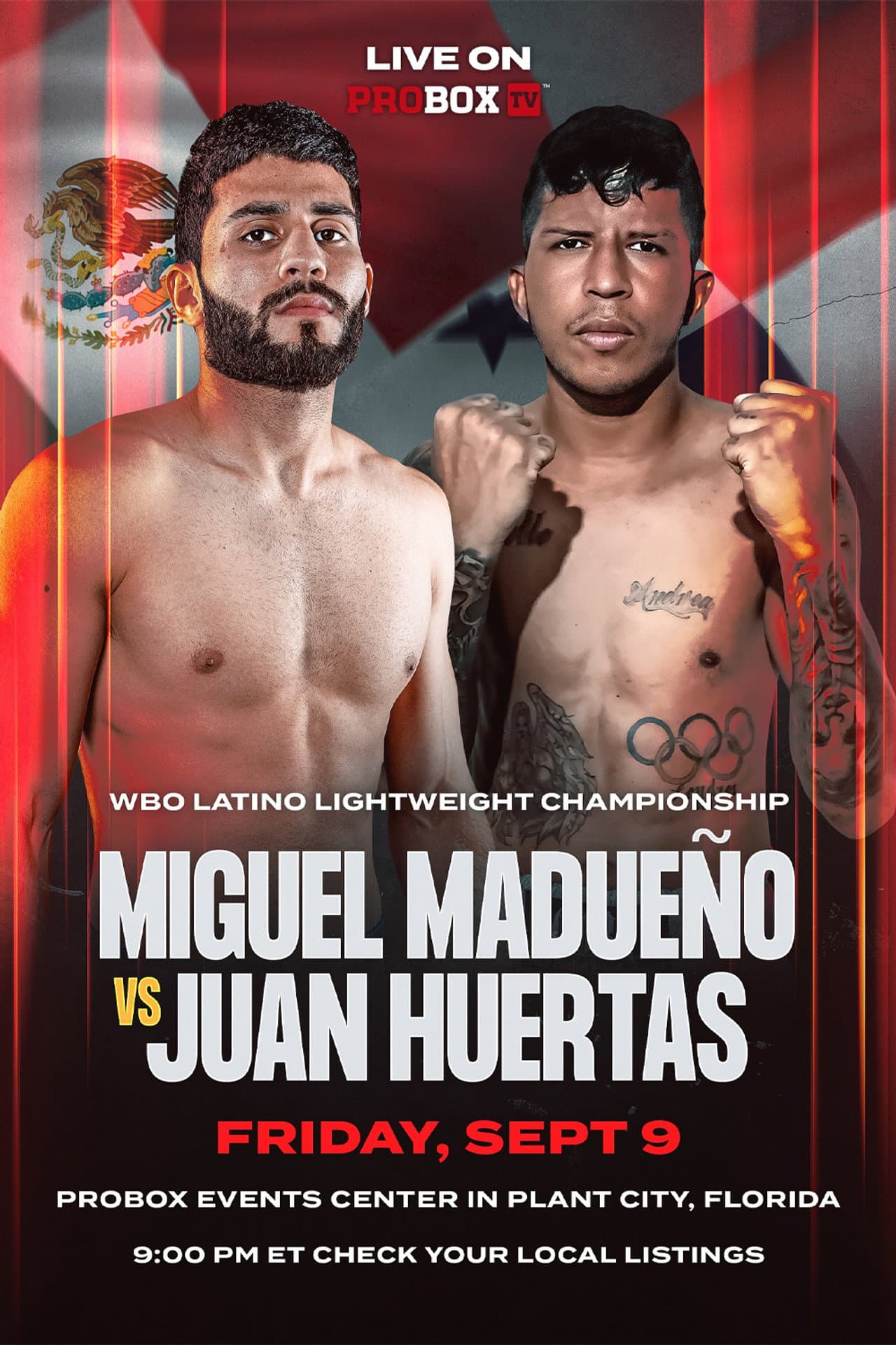 Juan Huertas vs. Miguel Madueno preview 2
