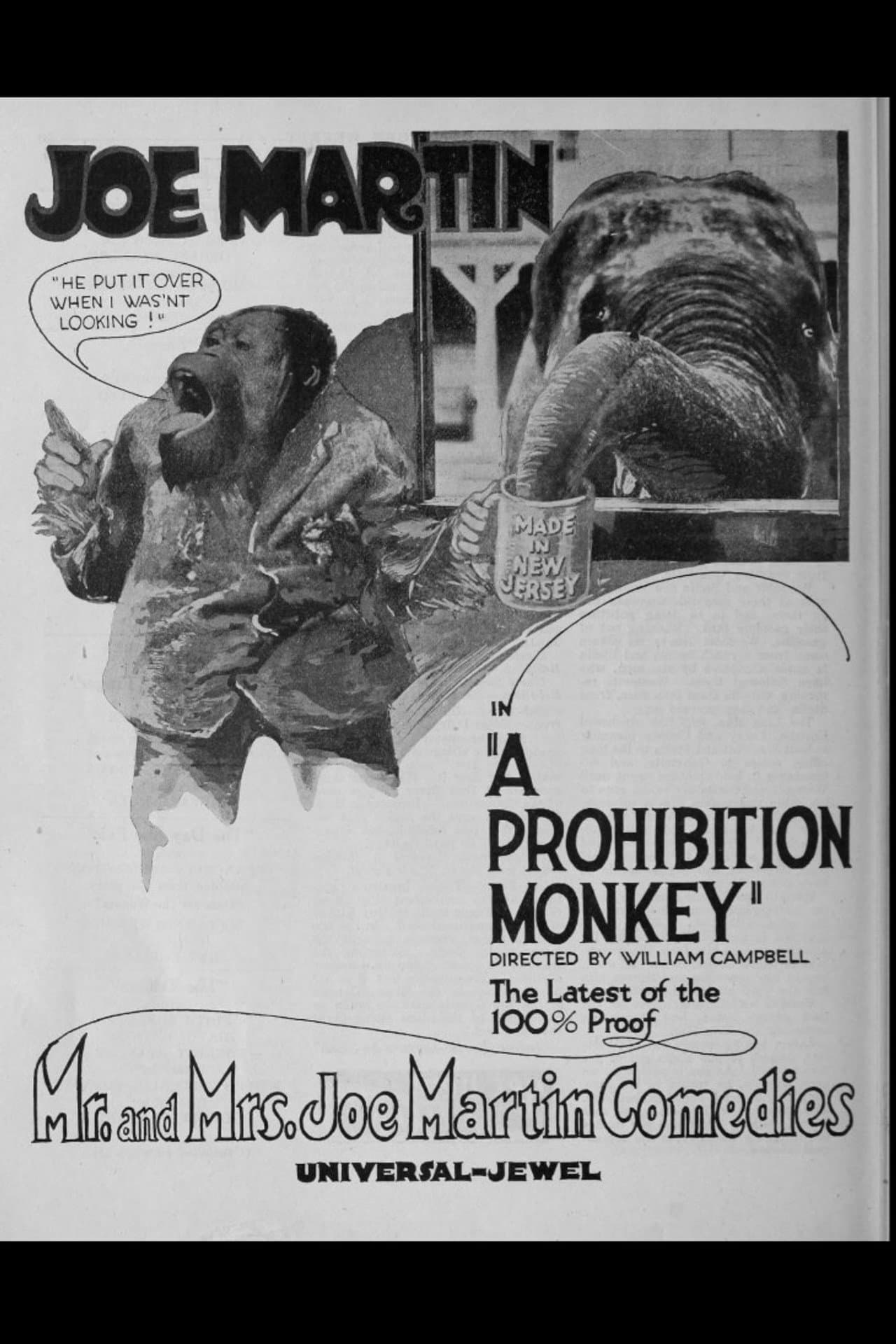 A Prohibition Monkey preview 1
