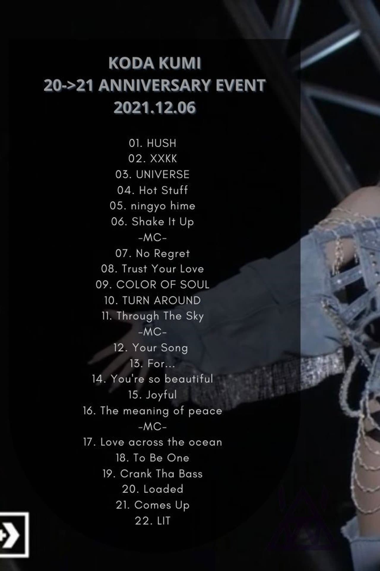 KODA KUMI 20TH-21ST ANNIVERSARY EVENT preview 1