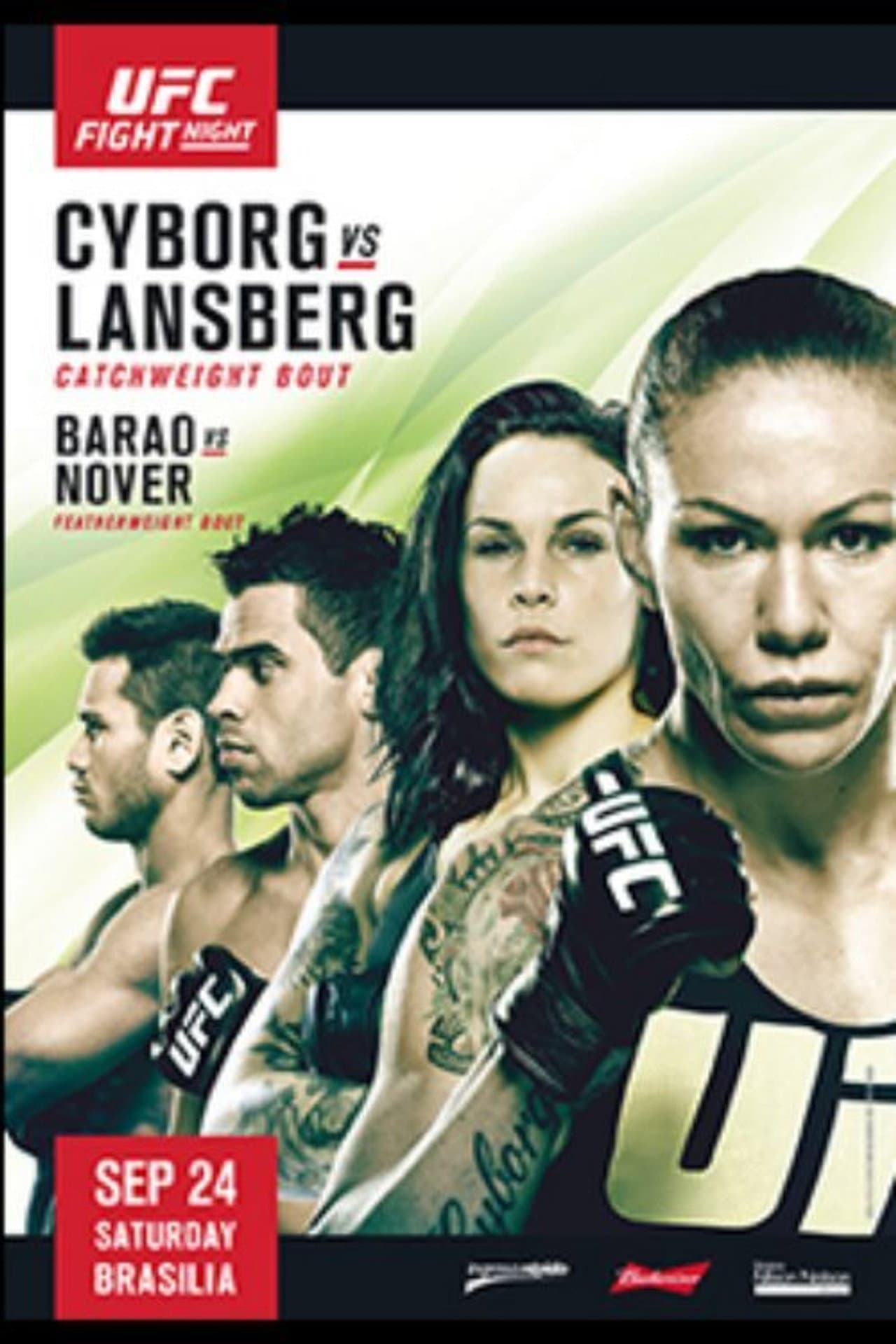 UFC Fight Night 95: Cyborg vs. Lansberg preview 1